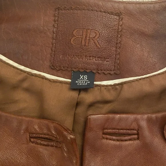 Banana Republic leather Jacket - Picture 3 of 10